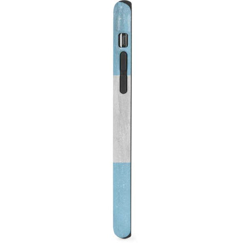 Argentina Flag Distressed iPhone X Pro Case
